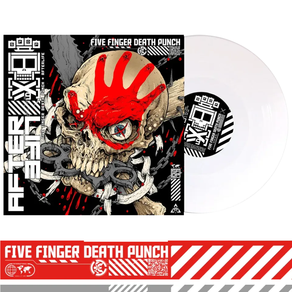 Five Finger Death Punch AfterLife LP vinyl bílý