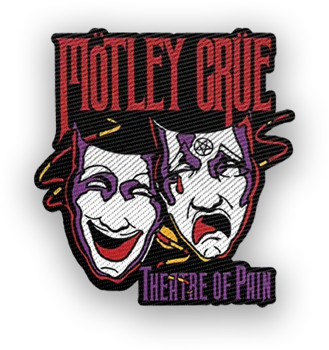 Motley Crue Theatre of Pain nášivka nažehlovací