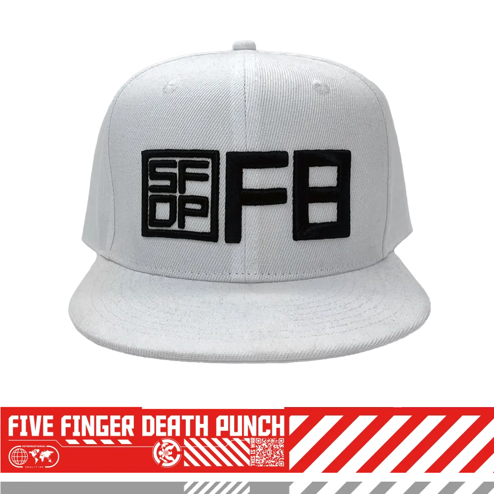 Five Finger Death Punch F8 Snapback kšiltovka s lebkou