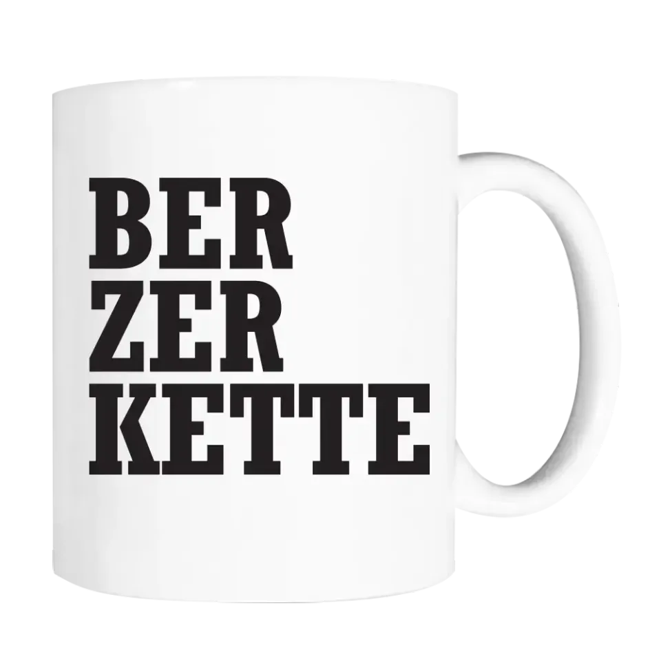 Black Label Society Berzerkette Colors hrnek bílý