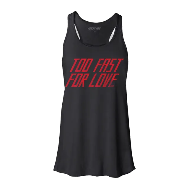 Mötley Crüe Too Fast For Love Flowy Tank dámské tílko