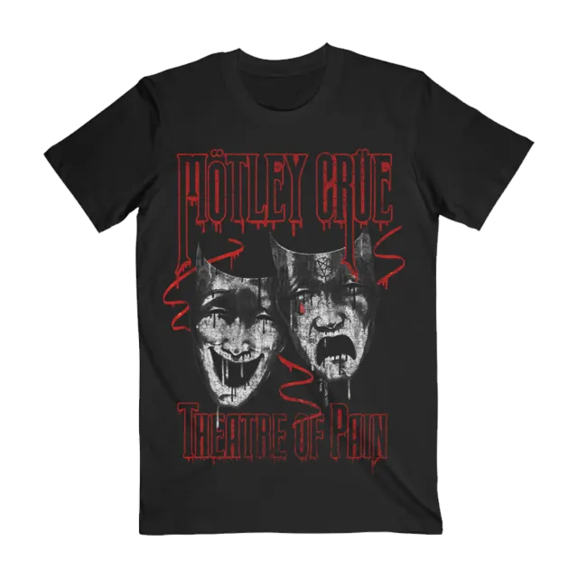 Motley Crue Theatre of Pain Rustic Drip černé tričko