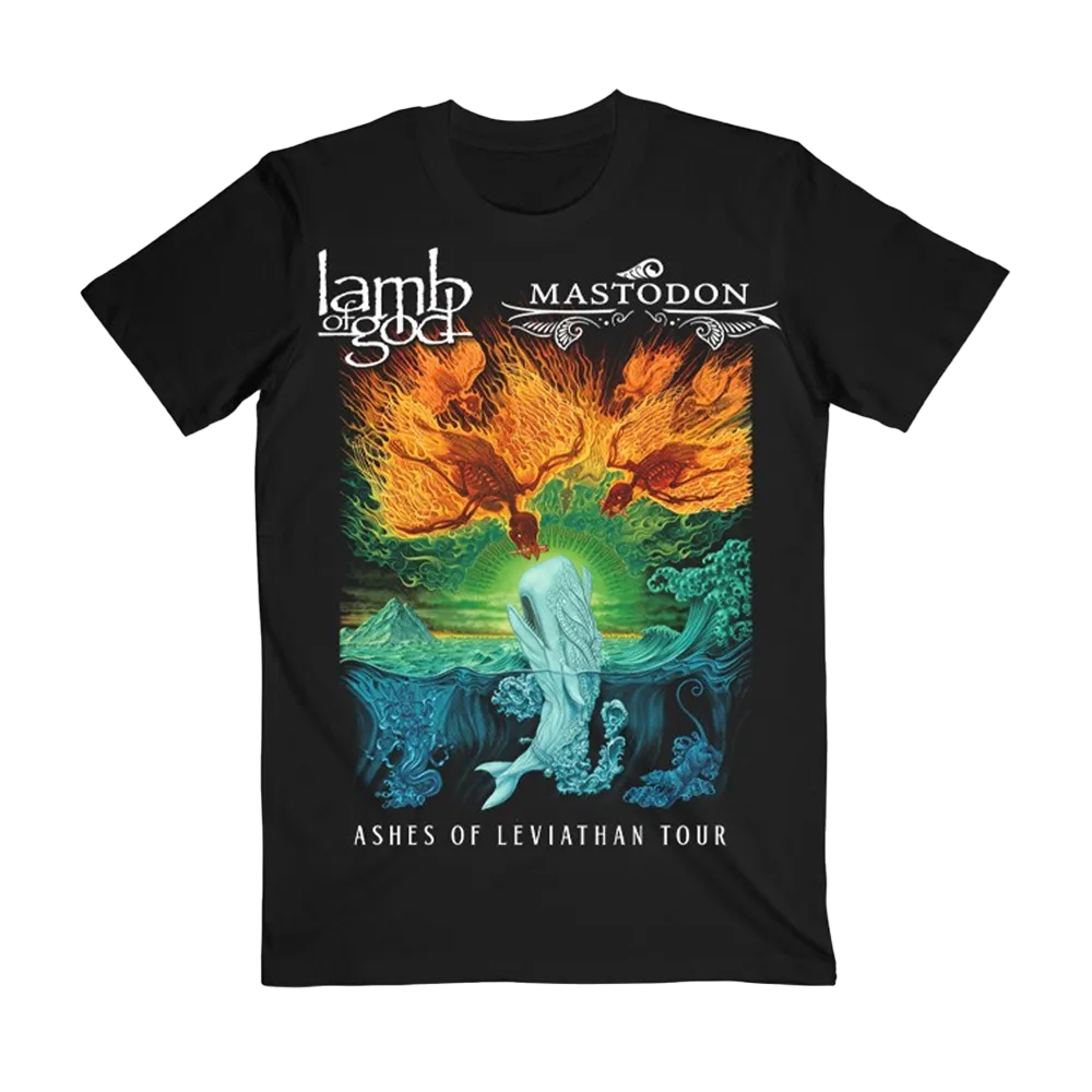 Mastodon & Lamb of God Tour Tee '24 tričko bavlněné