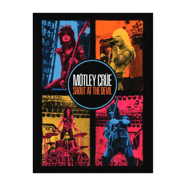 Motley Crue Shout At The Devil plakát 40th Anniversary 18×24"